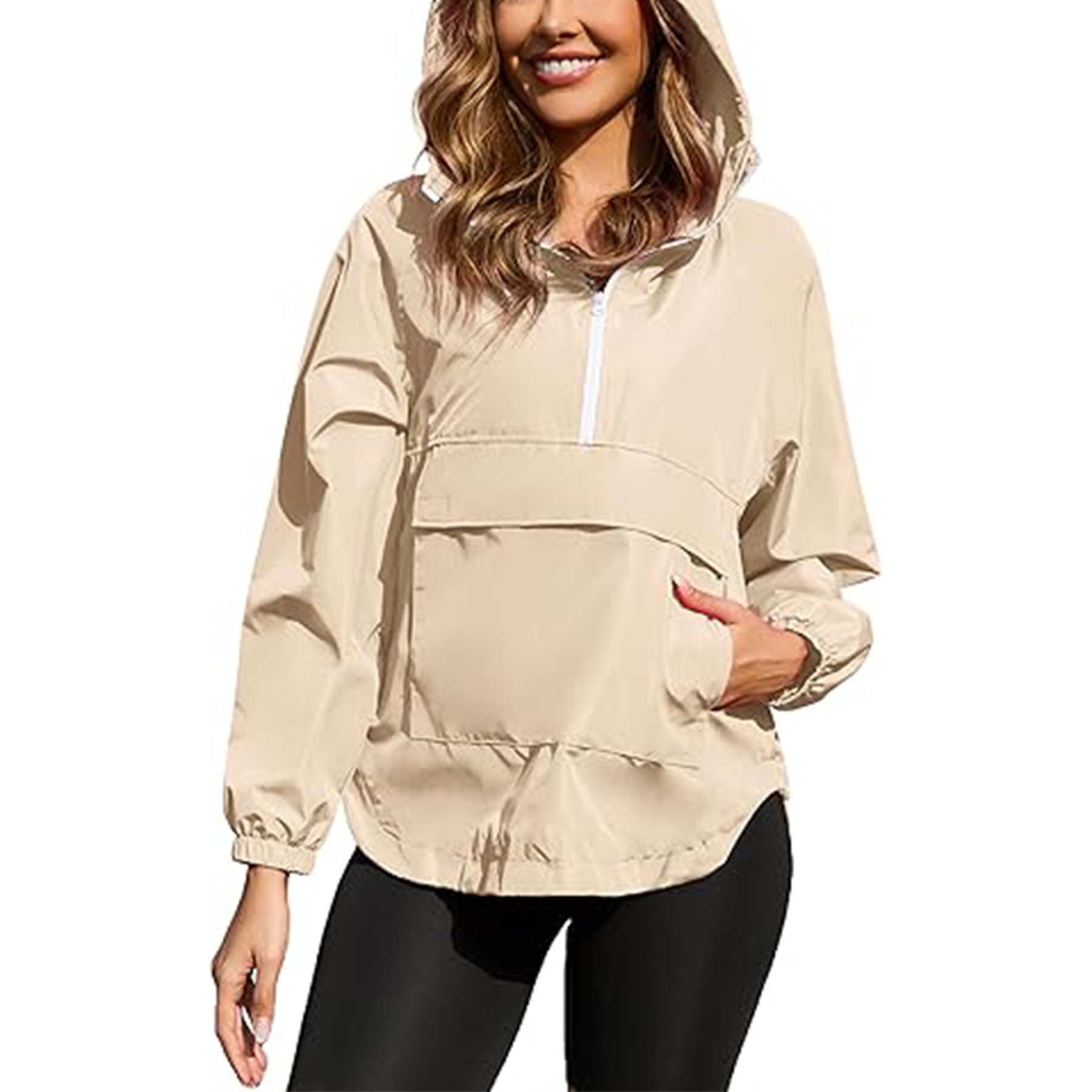 Women Packable Waterproof Lightweight Jacket 8