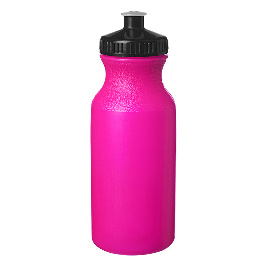 Lightweight Push-cap Water Bottle - Recyclable, 20 oz. 7