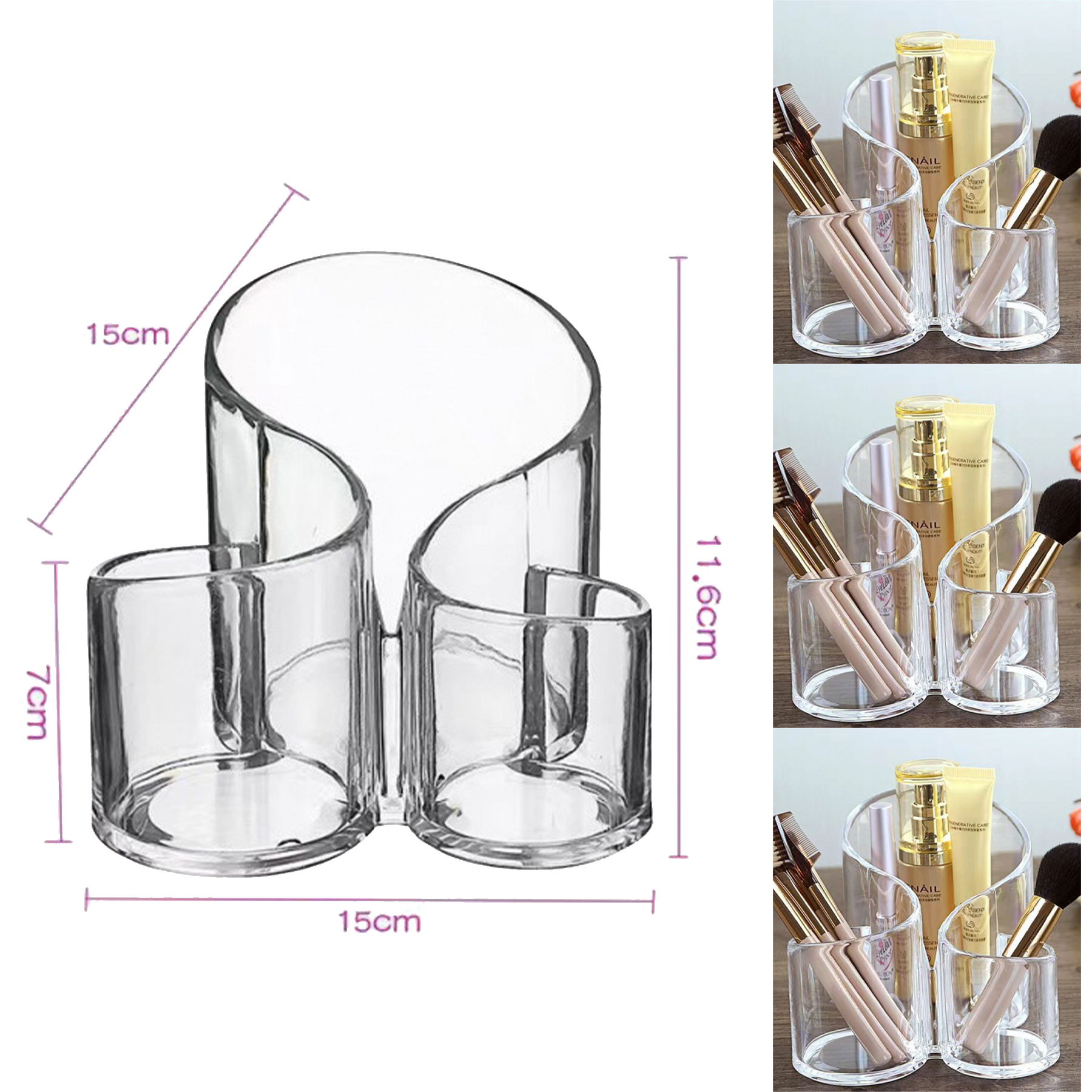 Plastic Cosmetic Organizer