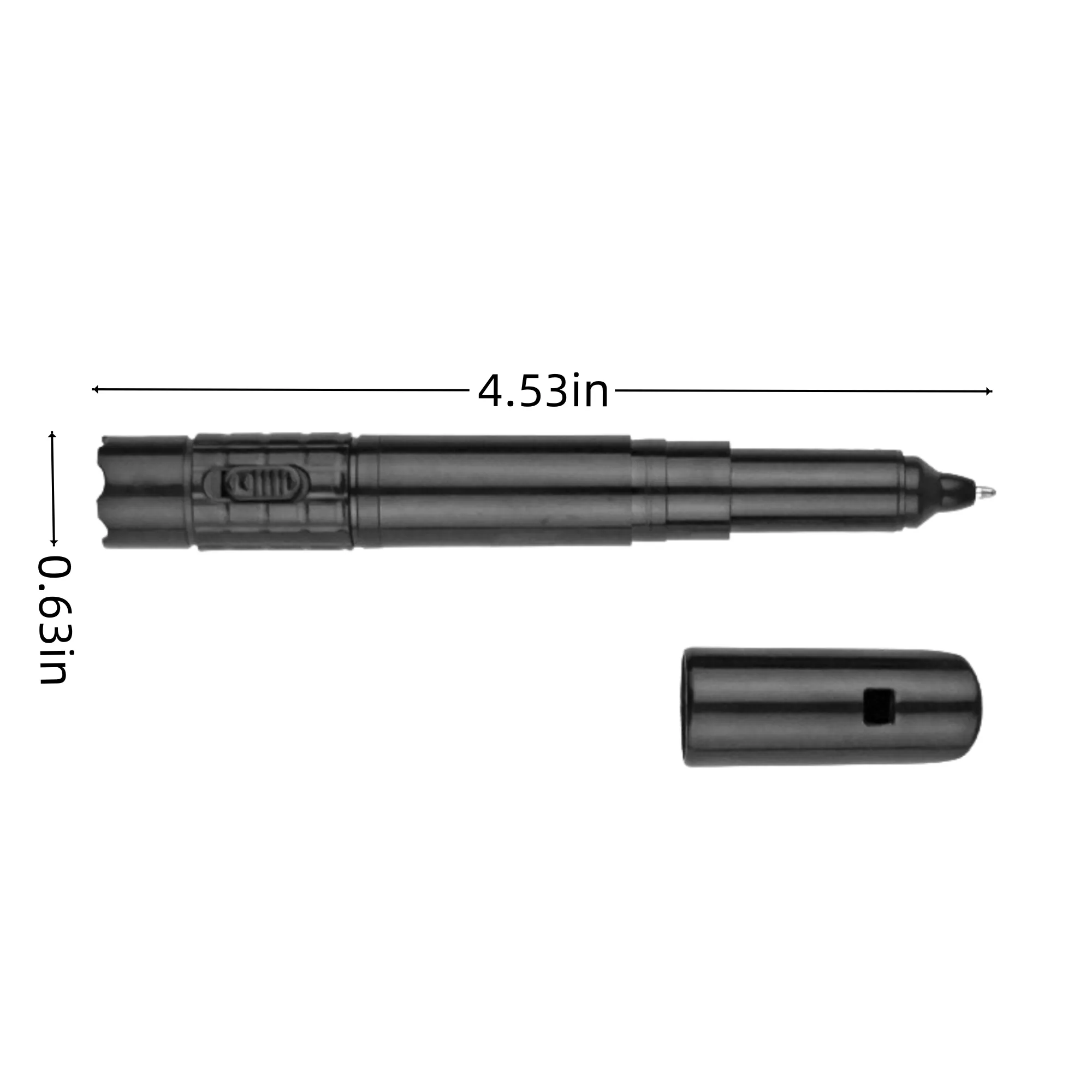 MOQ Camping Whistle Lanyard with LED Light Pen & Flashlight 3