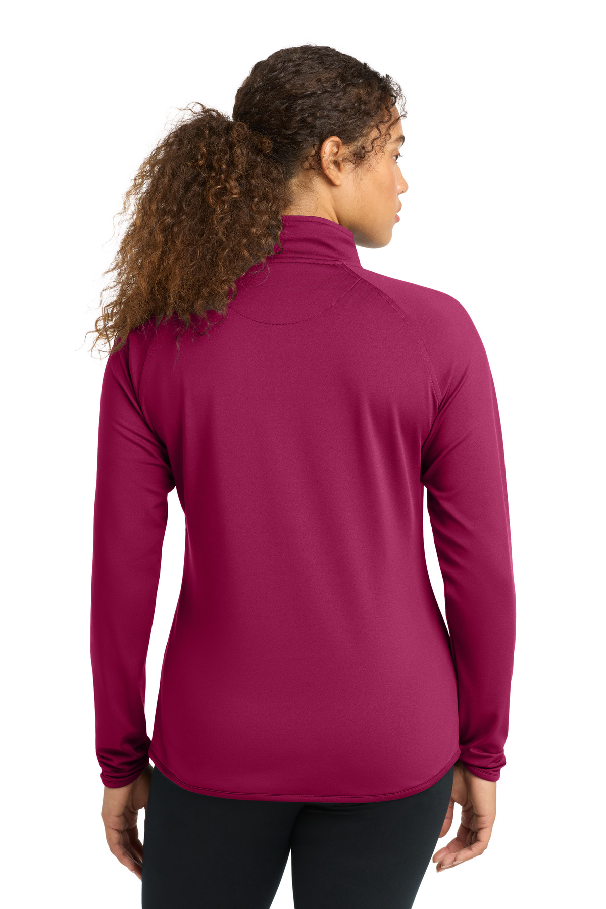 Sport-Tek Women's Sport-Wick Stretch 1/4-Zip Pullover. LST850 256