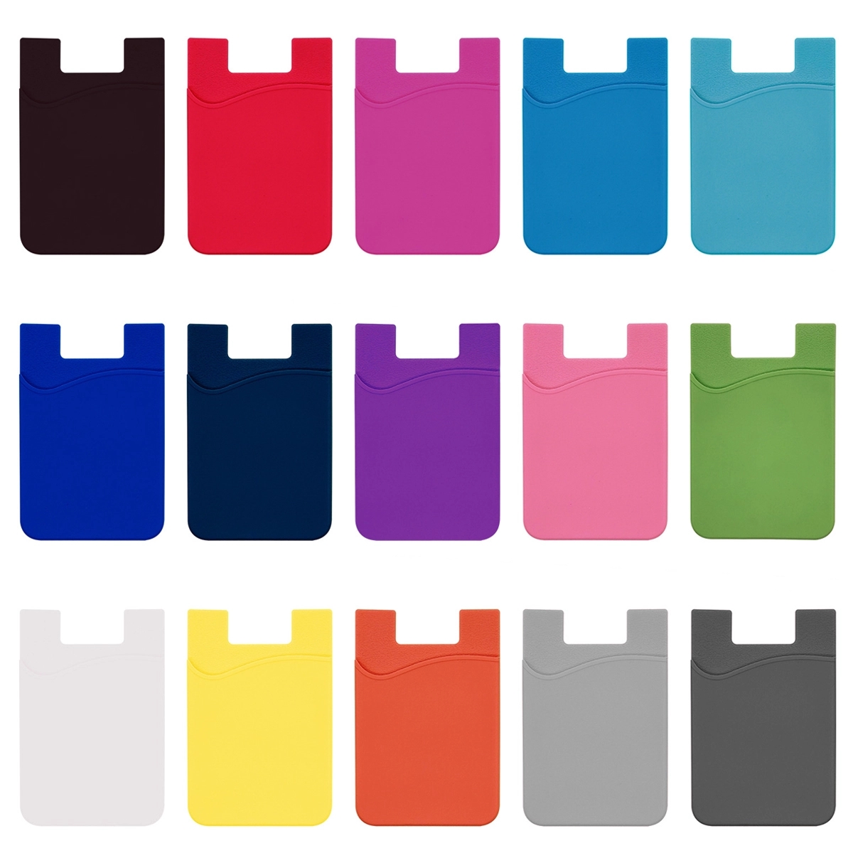 Silicone Cell Phone Wallet With Pocket 5