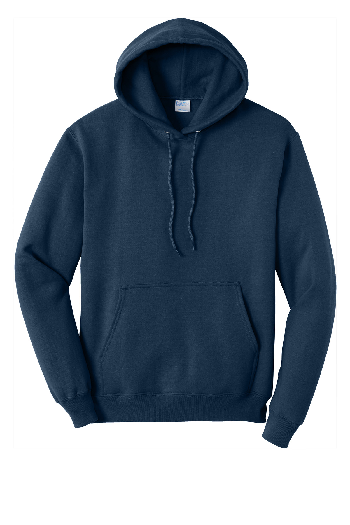 Port & Co Tall Core Fleece Pullover Hooded Sweatshirt PC78HT, custom hoodie or sweatshirt with logo imprint 2