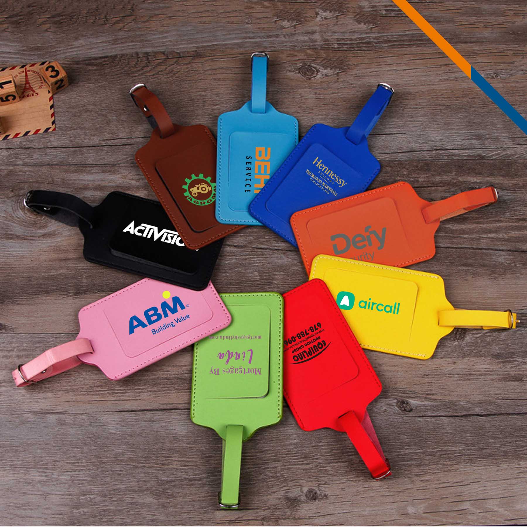 TripTack PU Leather Luggage Tag 5