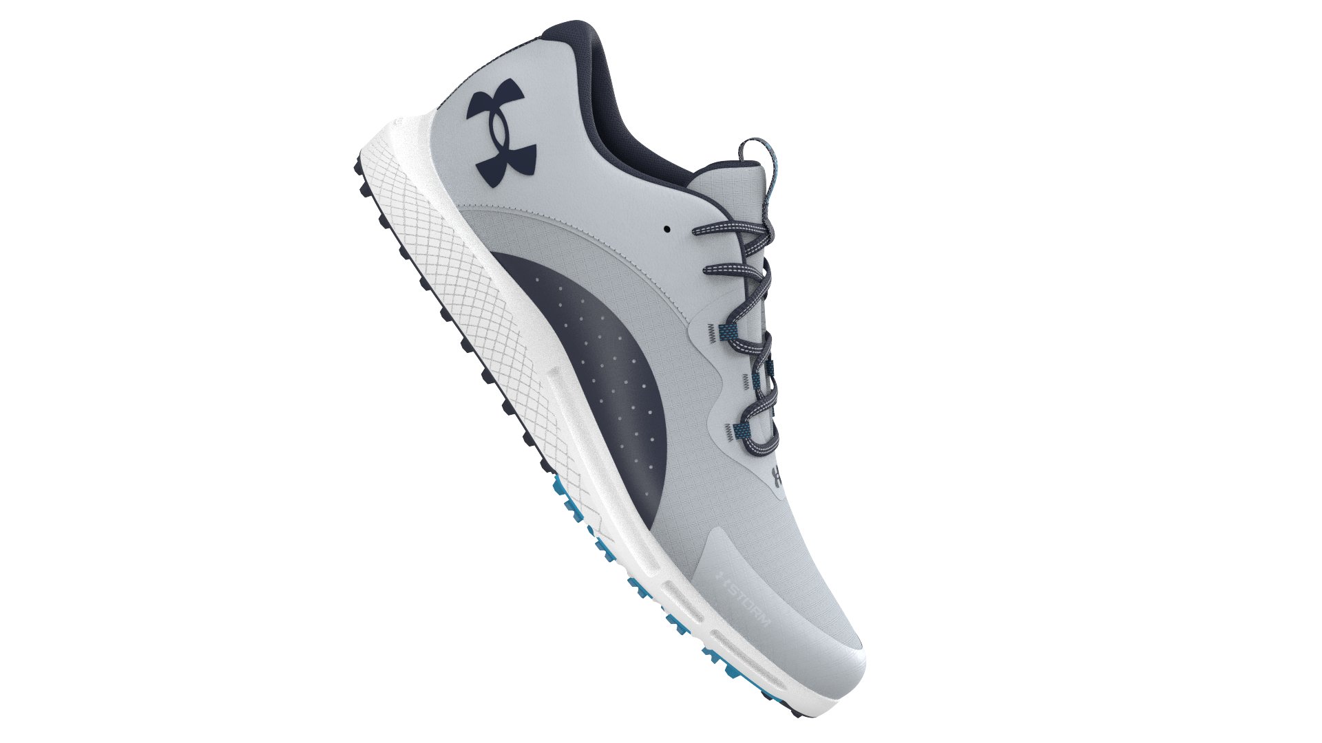 UA Charged Draw 2 Spikeless Men's Golf Shoes, custom athletic wear with logo imprint 5