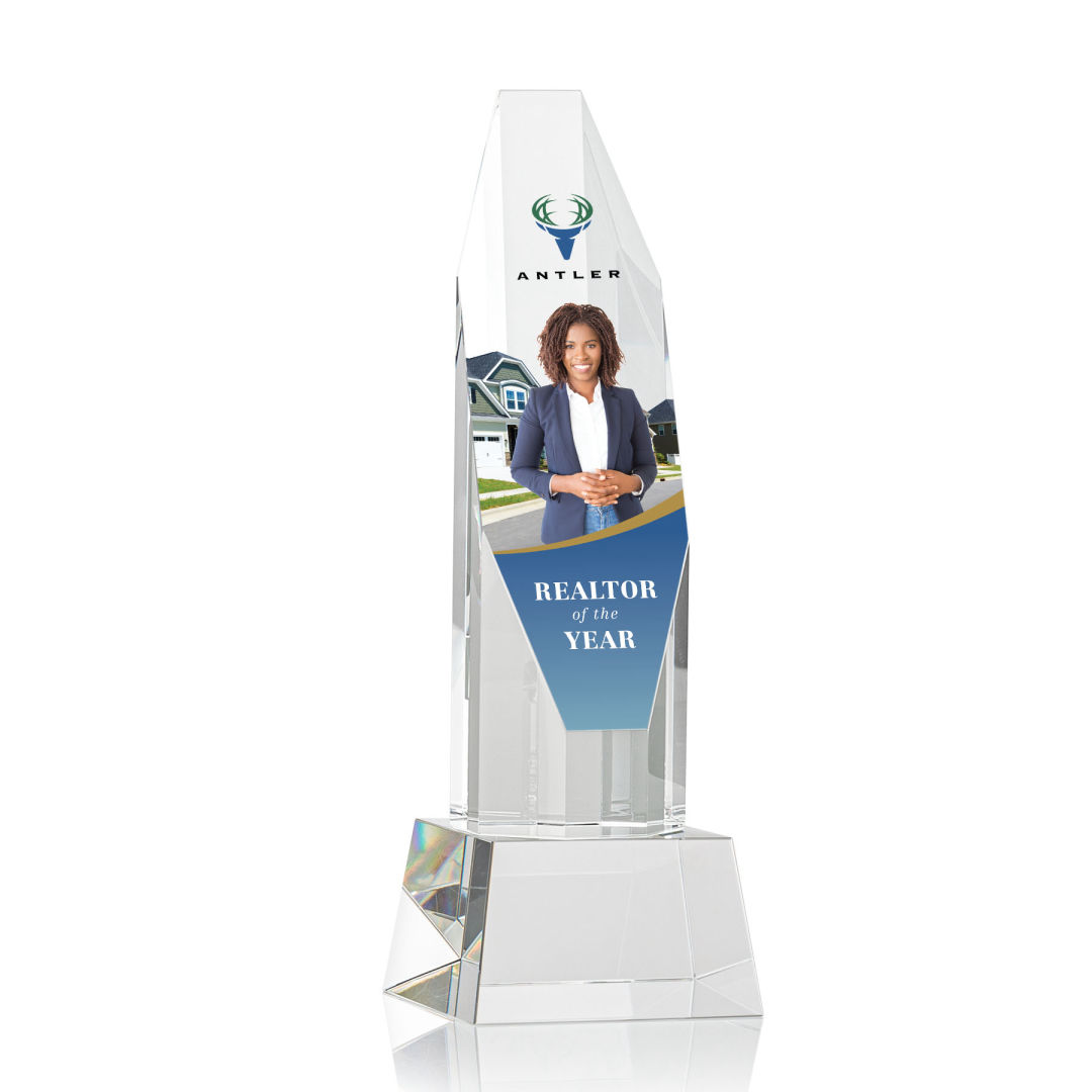 Barrhaven VividPrint™ Award on Base - Clear 9