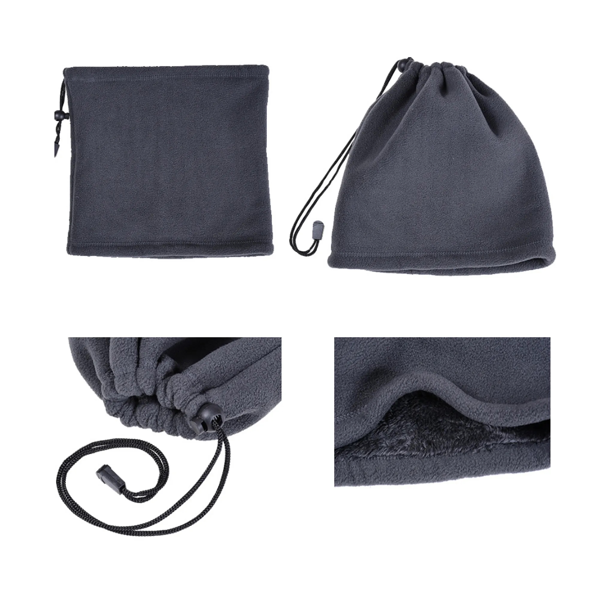 MOQ 50 PCS Multifunctional Fleece Neck Gaiters 2