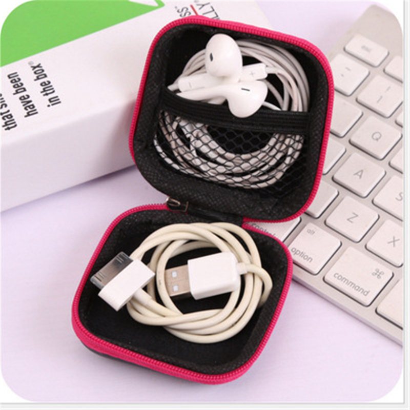 Square Earphone Storage Case 4