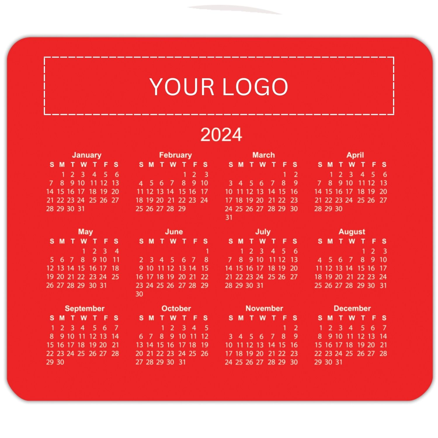 Calendar Mouse Pad 4
