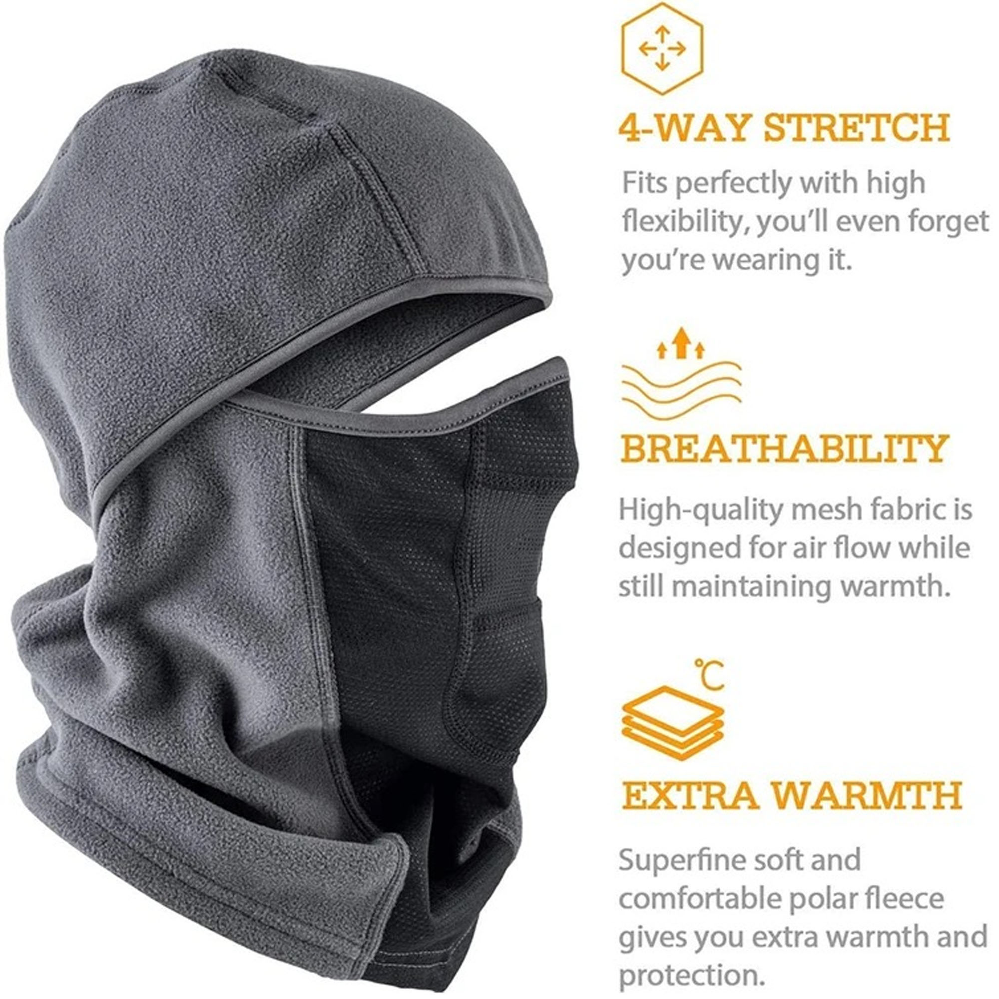 Winter Ski Face Mask with Fleece Thermal Insulation 5