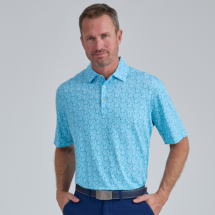 Bermuda Sands Bryan Golf Print Polo 2