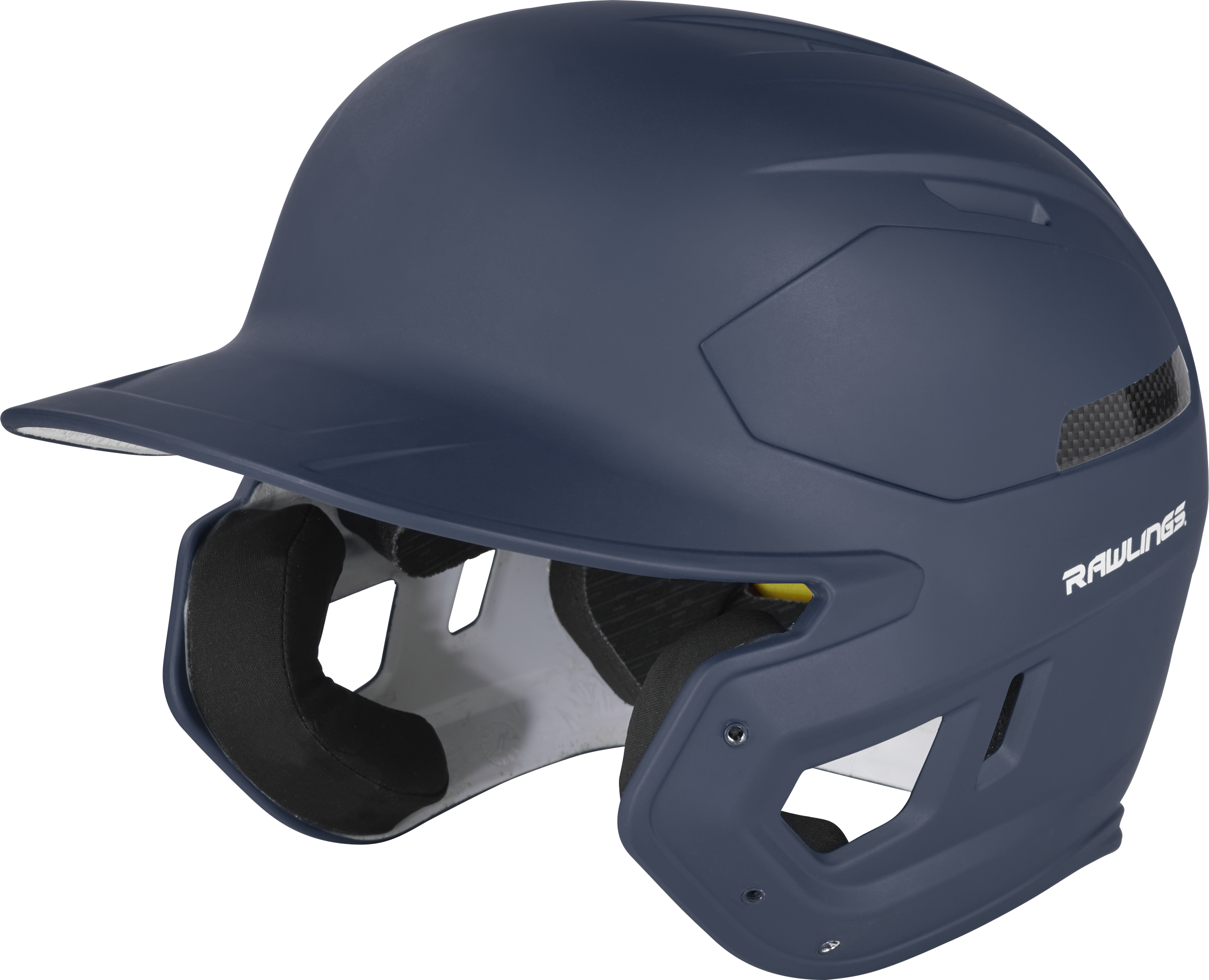 Rawlings Mach Carbon One-Tone Matte Alpha-Sized Helmet 3