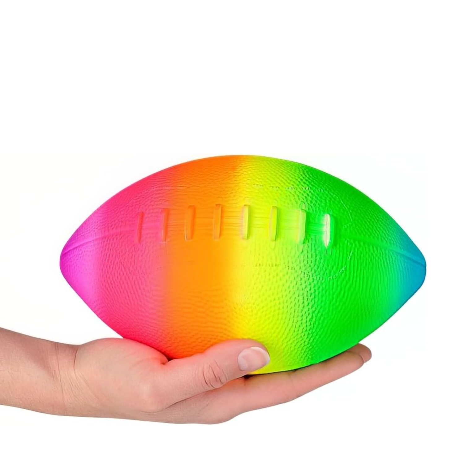 Rainbow Football Stress Reliever 3