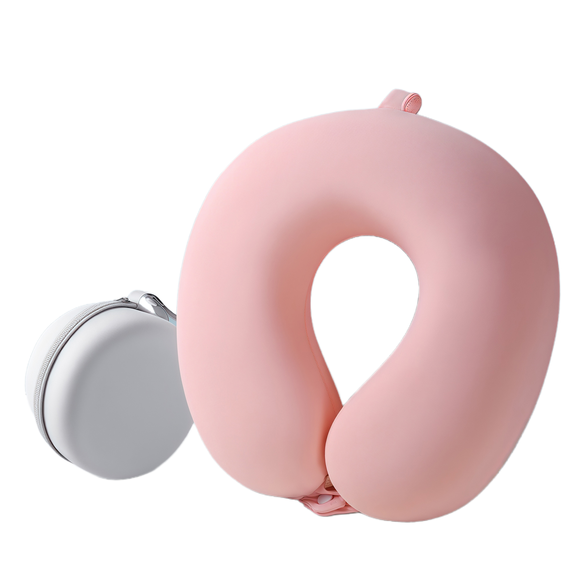 Travel Neck Pillow with Storage Box for Airplane 3