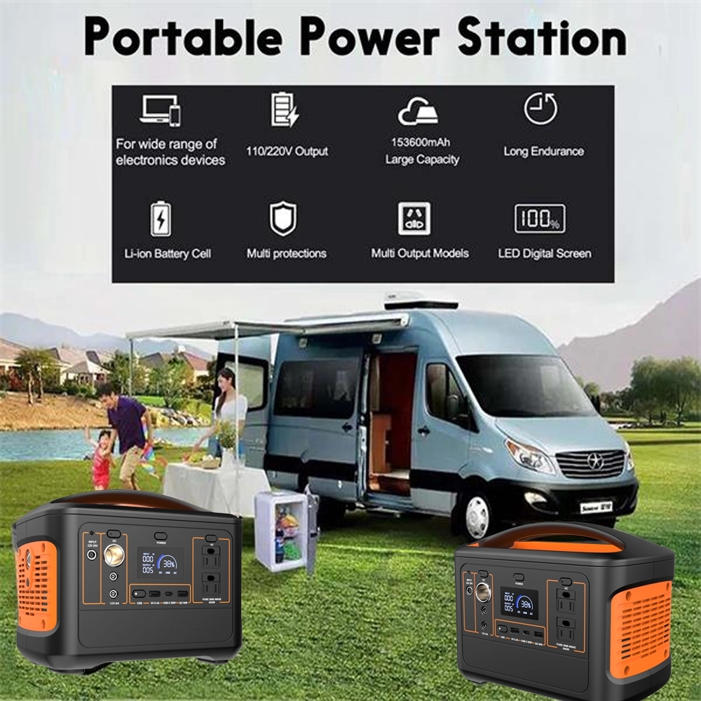 600W/153600mAh  Power Station For Indoor/Outdoor Use 3