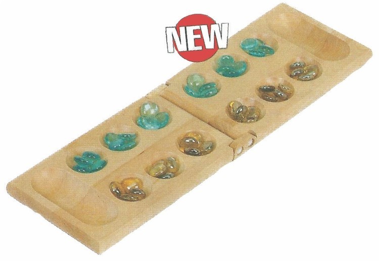 Custom Engraved Mancala Set (engraved plate) 1