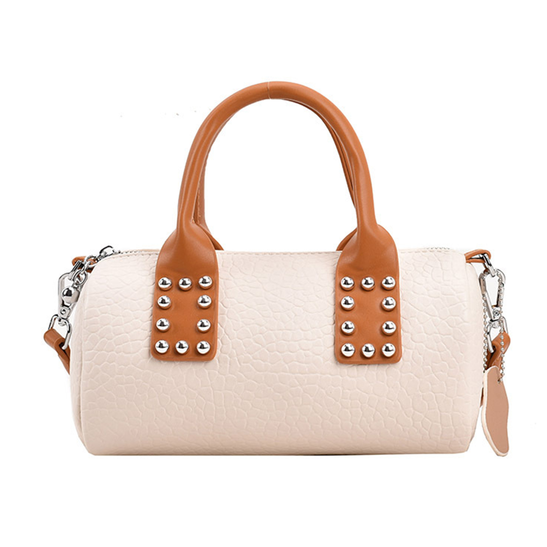 PU Stylish cylindrical diagonal bag 7