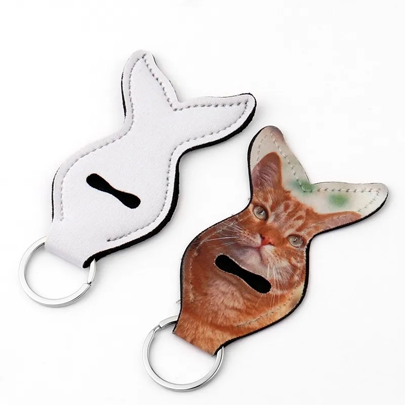 Chapstick Holder Lanyard Keychain 4