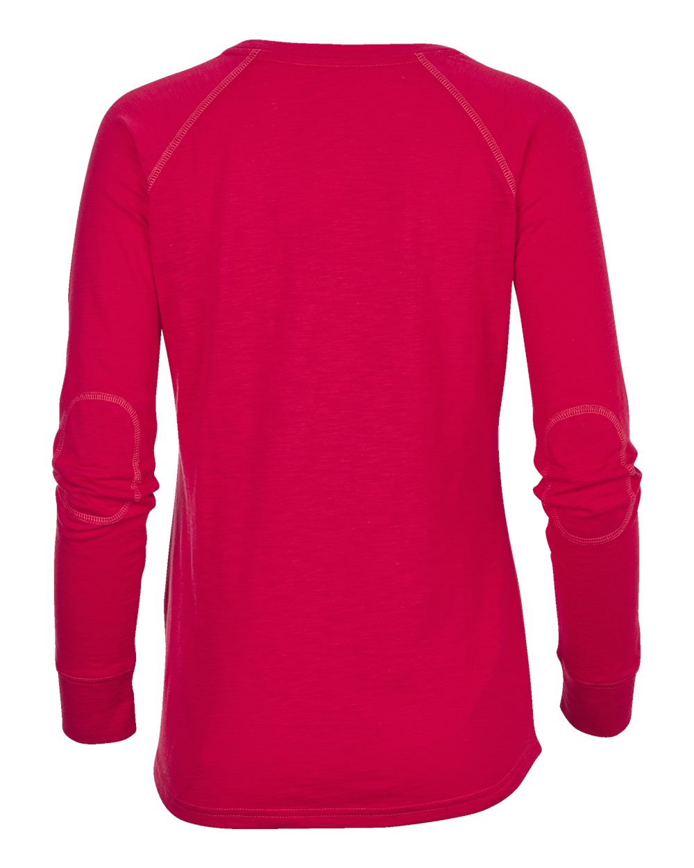 Women's Solid Preppy Patch Long Sleeve T-Shirt - BW3166 15