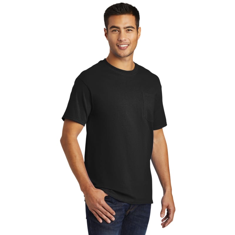 Port & Company - Tall Essential Pocket Tee. 13