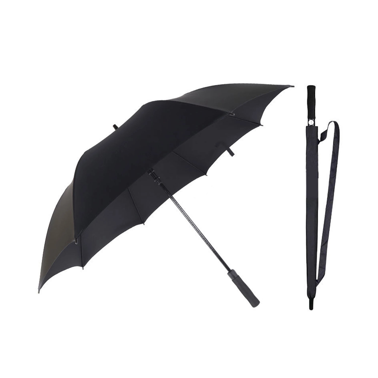 Automatic Transparent Umbrella with Long Straight Handle 3