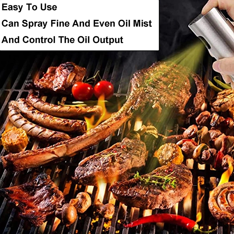 Custom Stainless Steel Olive Oil Spray Mister With Scale 3