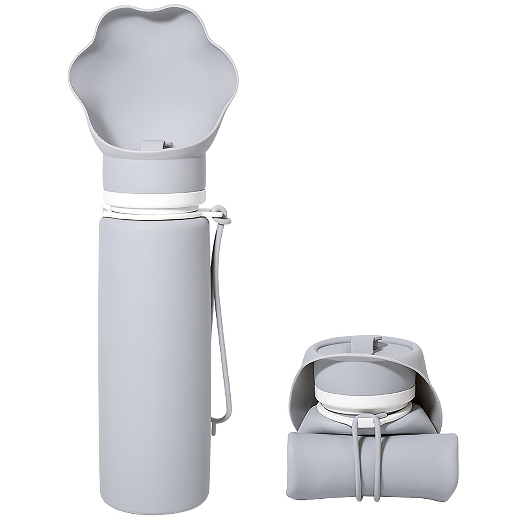 17 Oz Silicone Folding Portable Dog Water Bottle 2