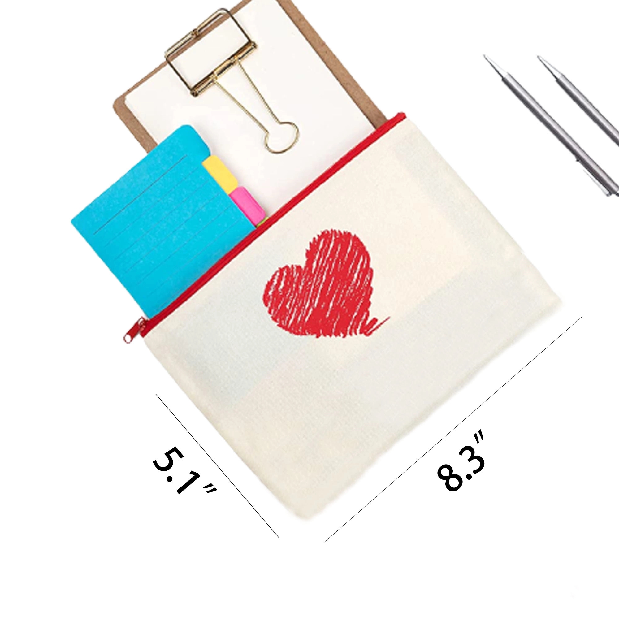 Full Color Canvas Cosmetic Bag 9