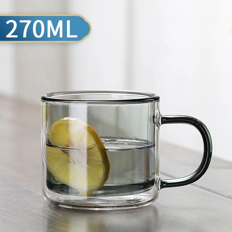 Custom 9 OZ. Glass Tea Coffee Mug & Office Drink Gift Cup 4