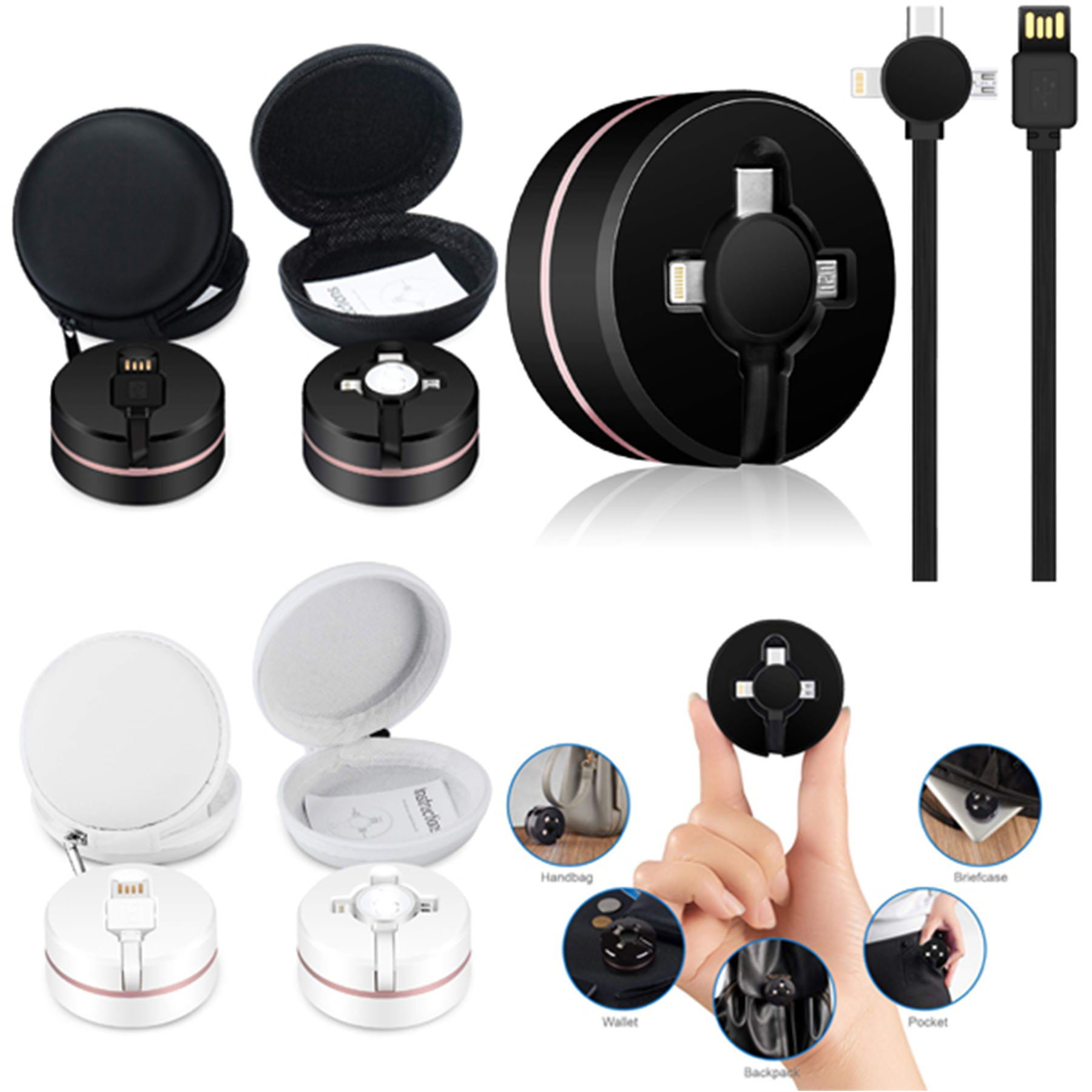Charging Cable 3 in 1 for Cell Phones Charger 2
