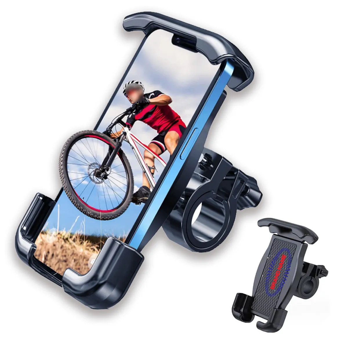 All-Round Adjustble Bicycle Handlebar Cell Phone Holder 4