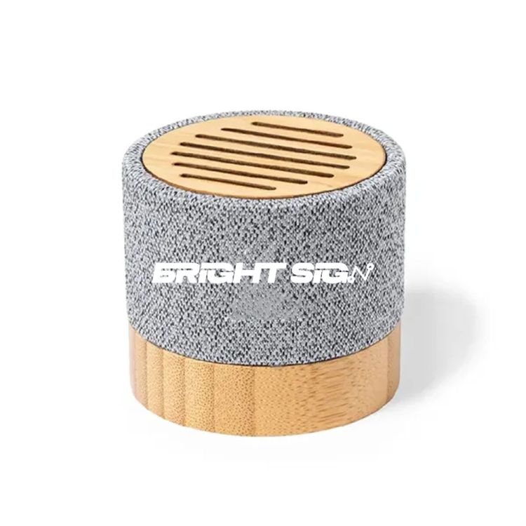 Mini Cylindrical Wireless Bamboo Speaker 1