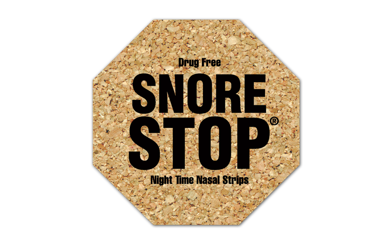 Stop Sign Cork Coaster