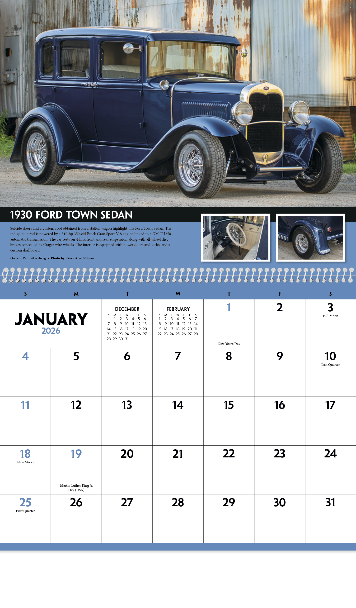Triumph® Calendars Street Rods Calendar 15