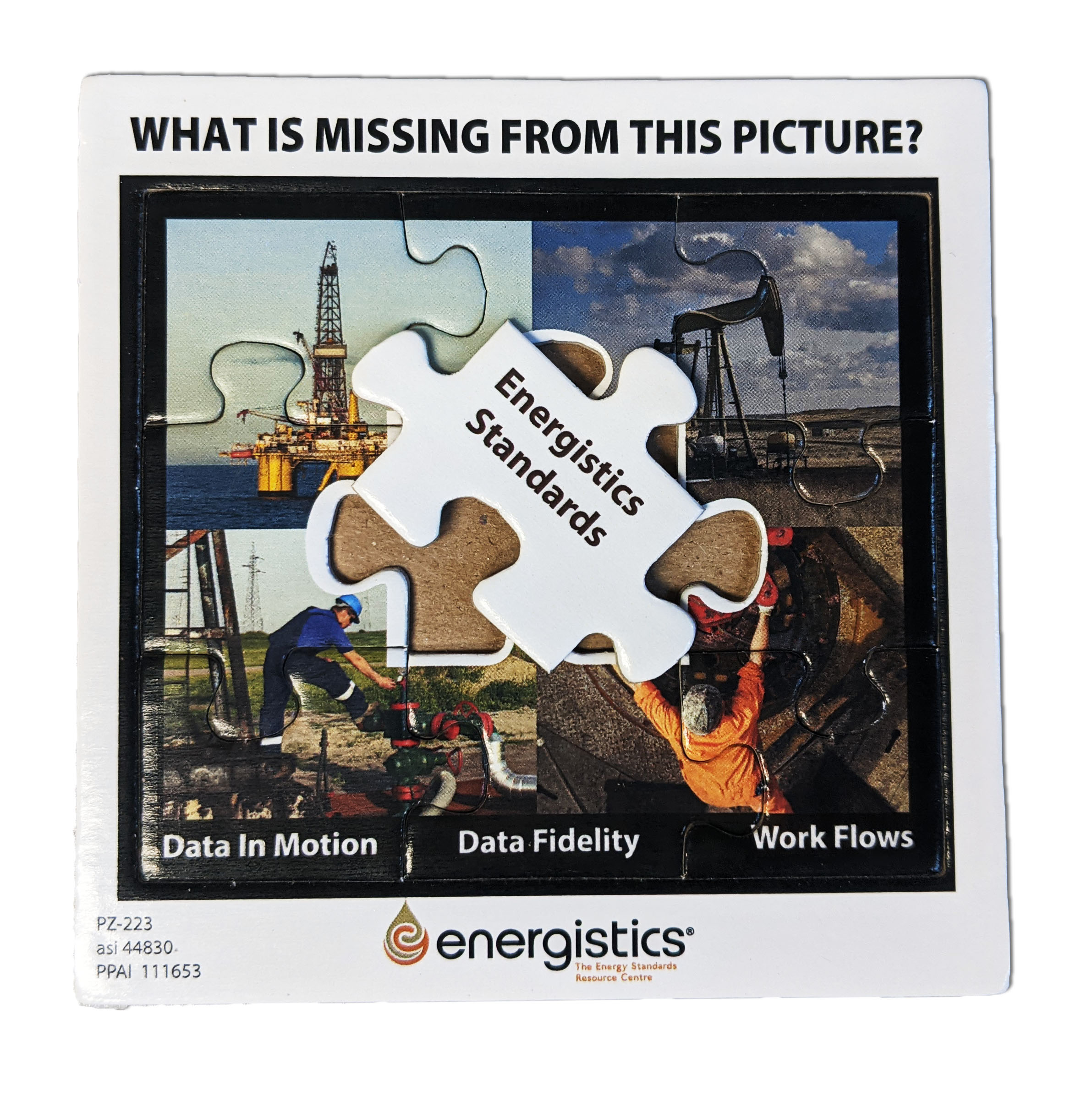 9 Pieces - 4" x 4" - Tray Puzzle 2