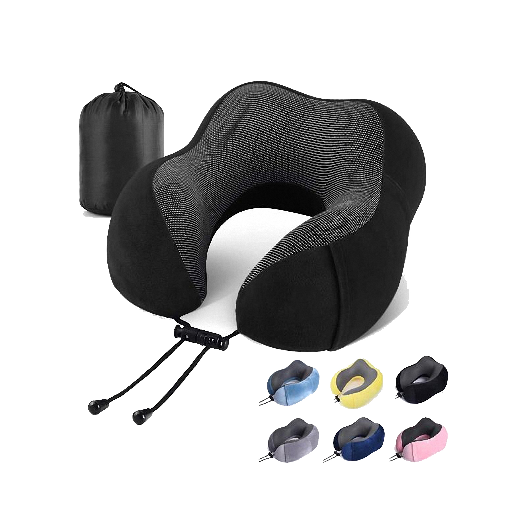 Travel Memory Foam Neck Support Pillow 5