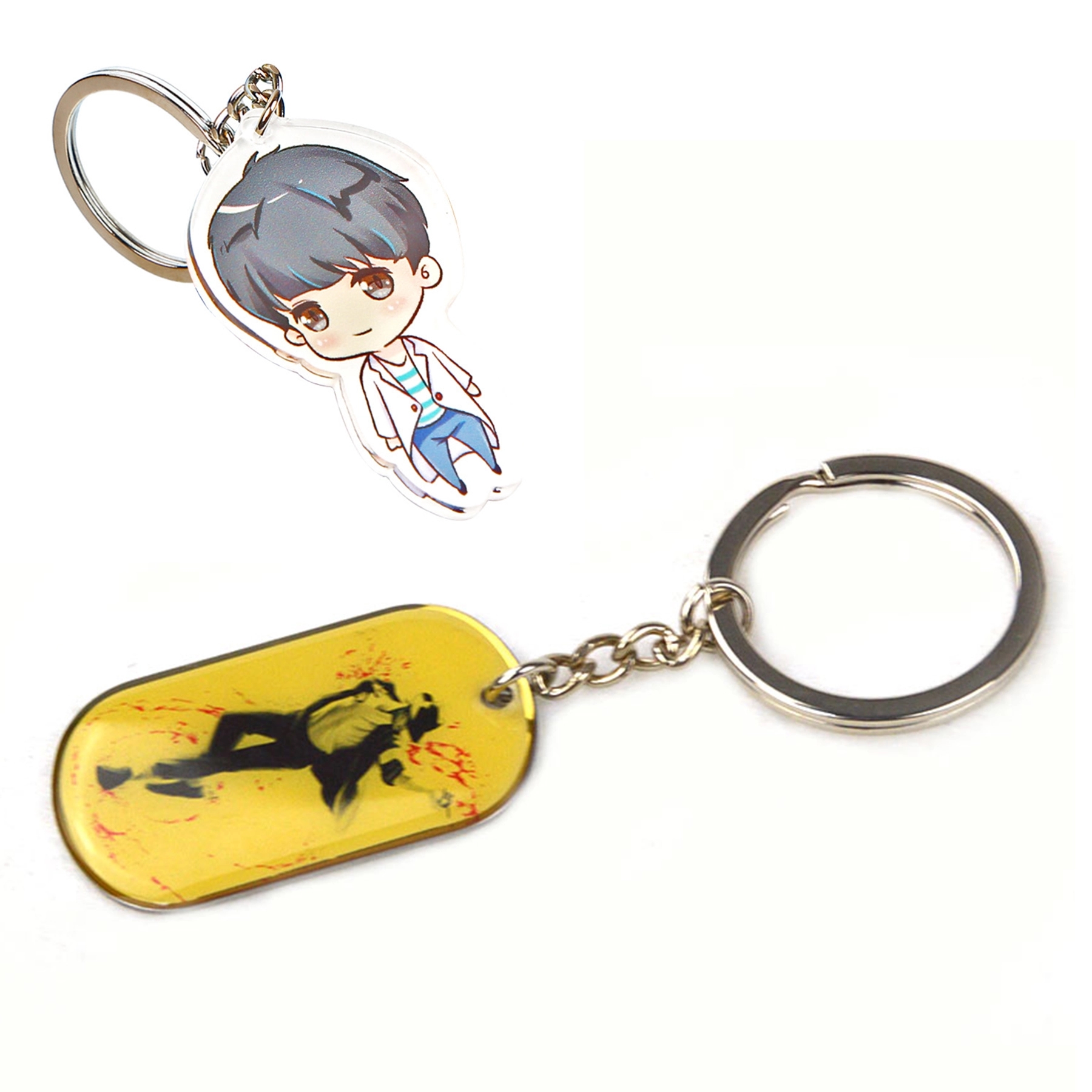 Any Shape Acrylic Keychain 3