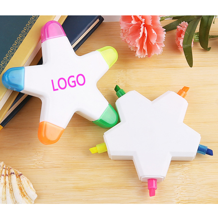 Star Shaped 5 Color Highlighter 7
