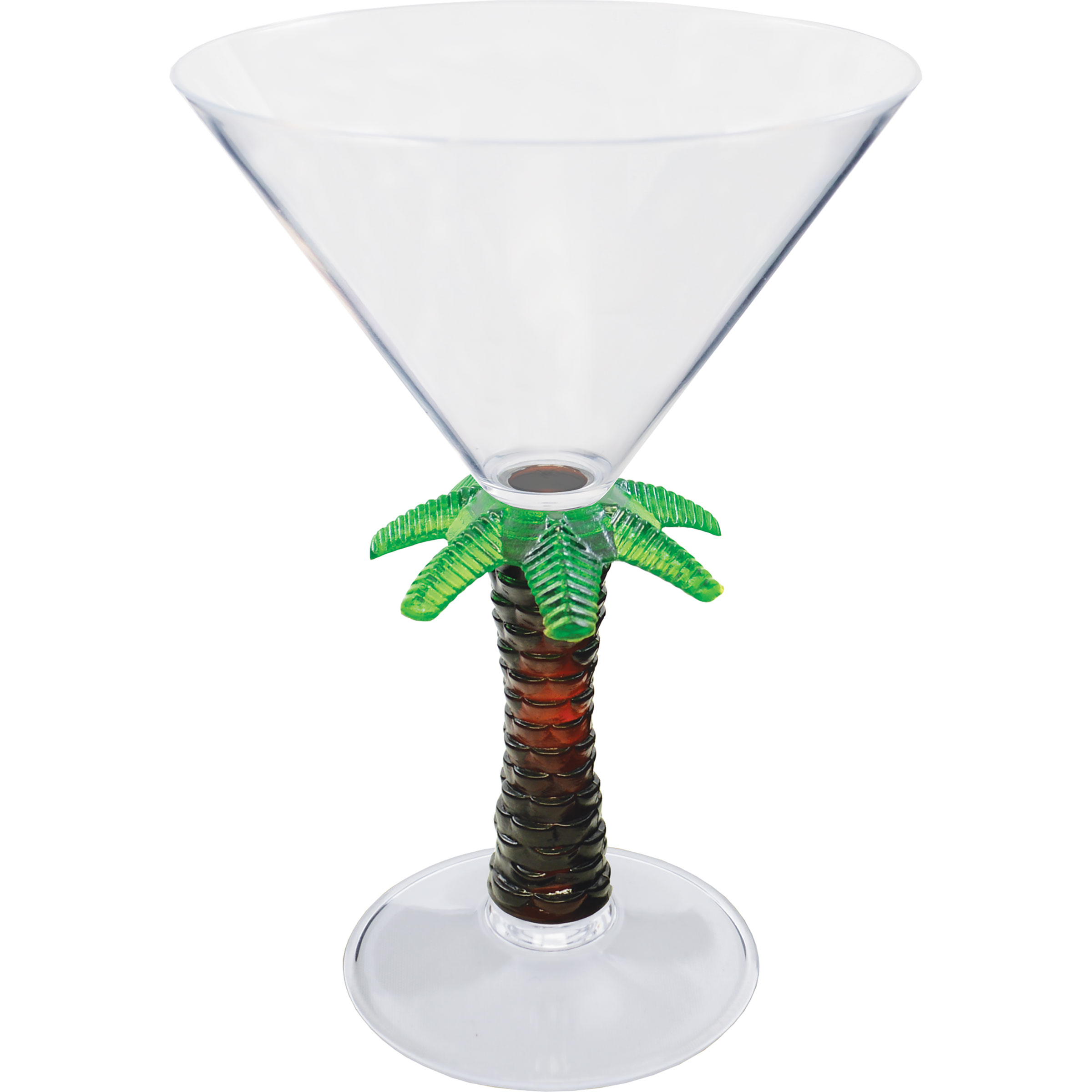 10oz Novelty Stem Plastic Martini Glass 2