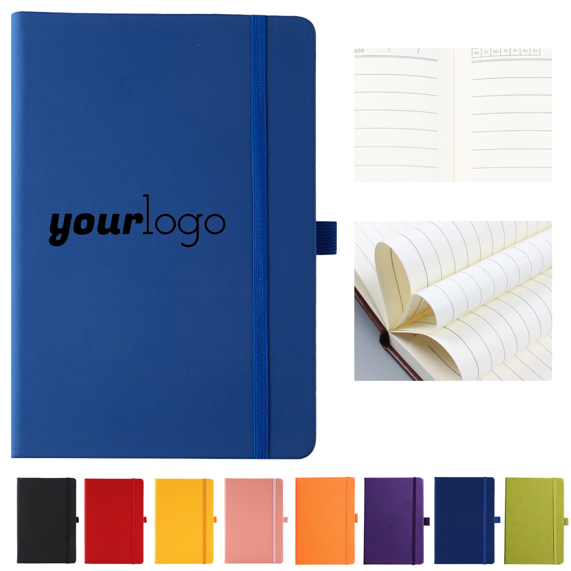 Elastic Band A5 Notebook 2