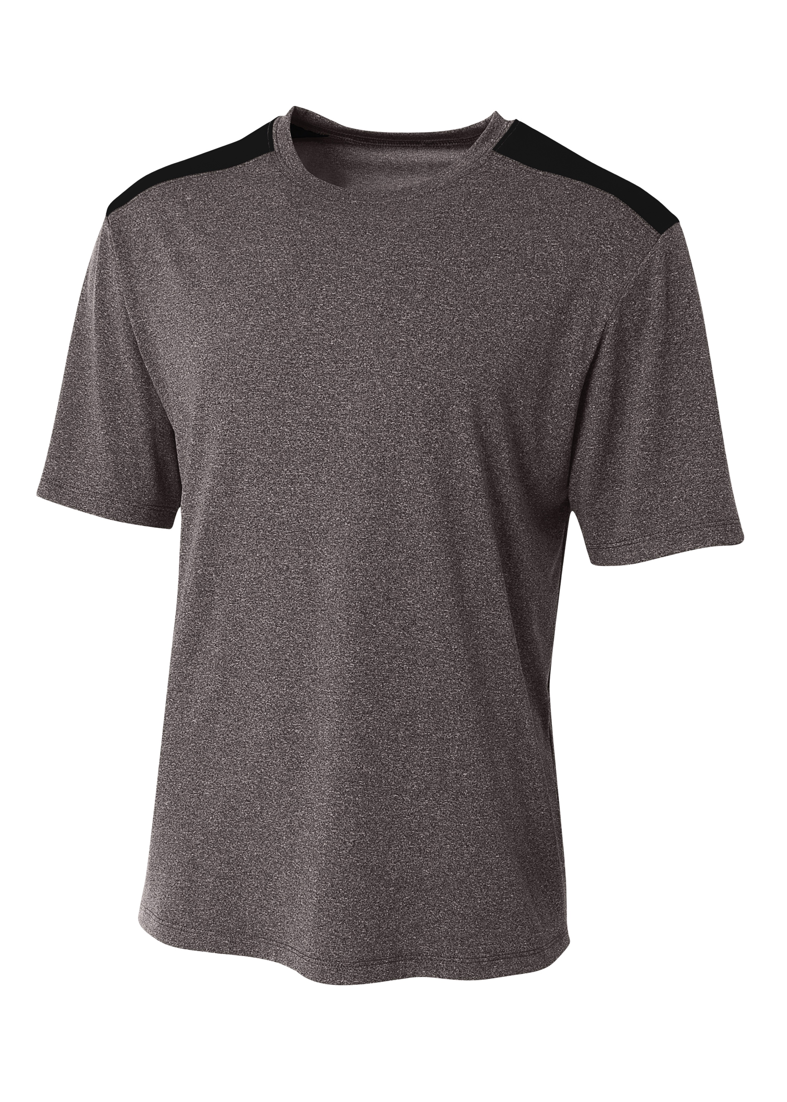 A4 Tourney Heather Short Sleeve Color Block 6