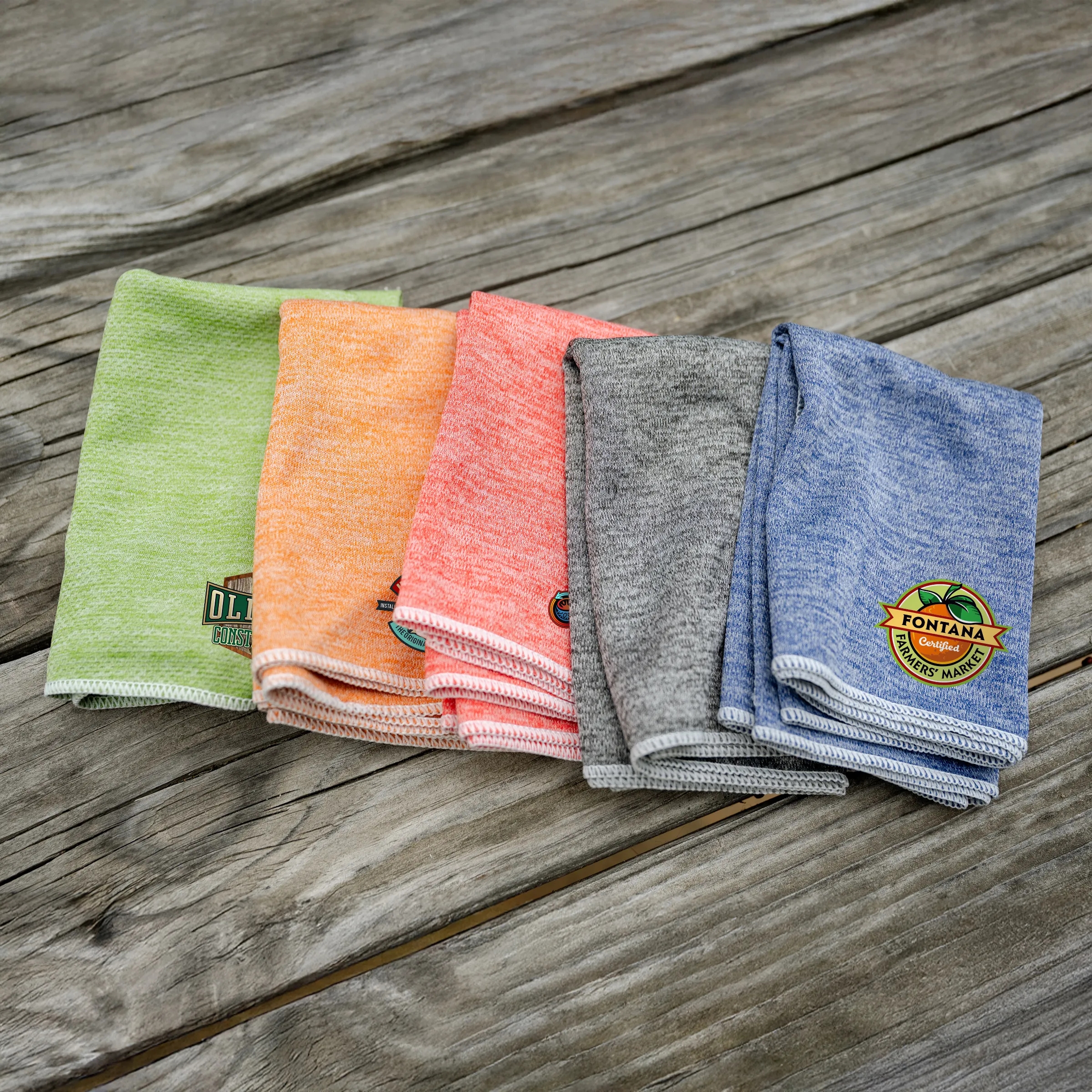 32" x 12" Heather Quick Dry Towel 17