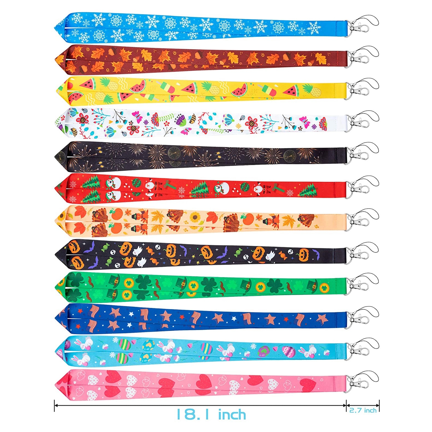 Full Color Duble Side Sublimated Lanyard-MOQ 100 2