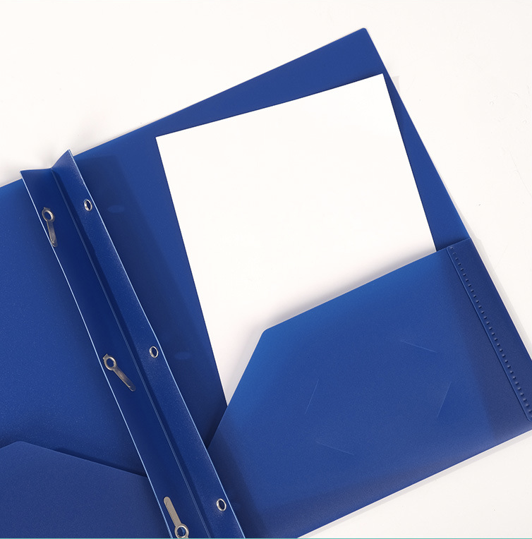 Plastic Folders with 2 Pockets for Letter Size Paper 6