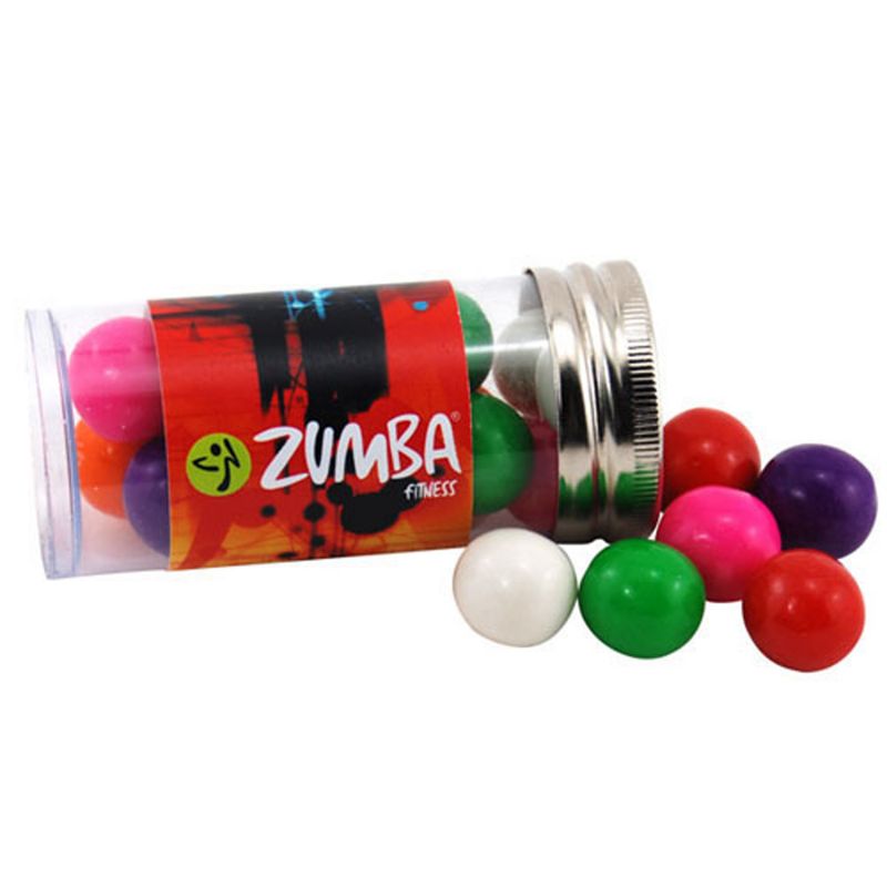 Tube with Gumballs 1