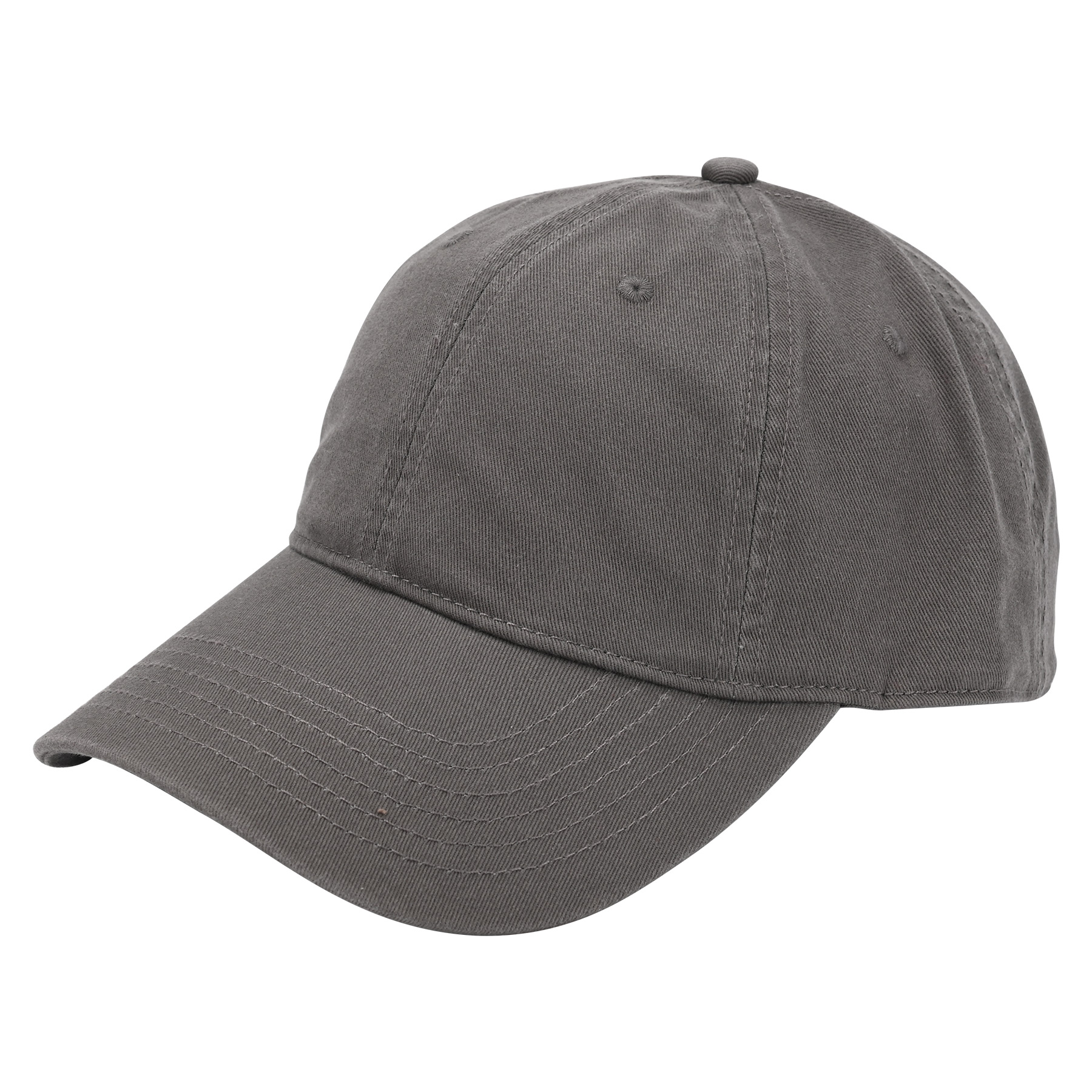 Classic 6-Panel Curved Brim Baseball Cap with Metal Buckle Closure (MOQ: 1pc) 9