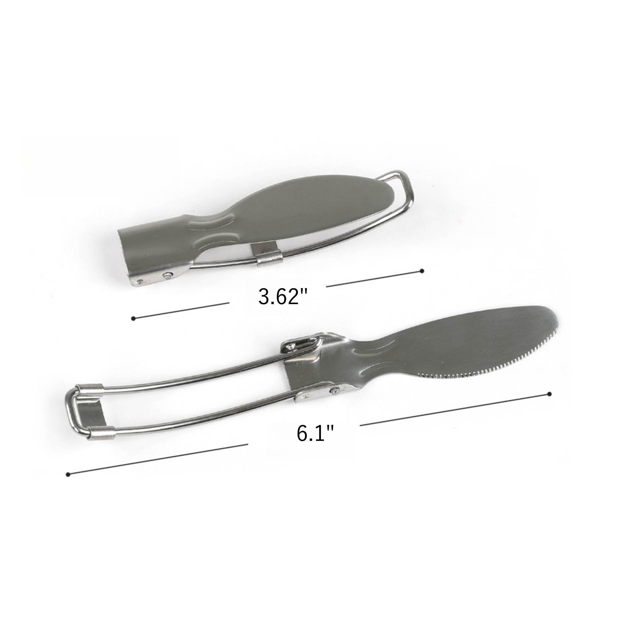 Folding Camping Utensil Set 4