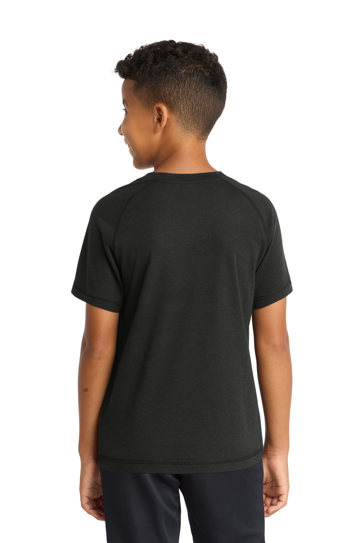 Sport-Tek Youth PosiCharge Tri-Blend Wicking Raglan Tee. YST400 21