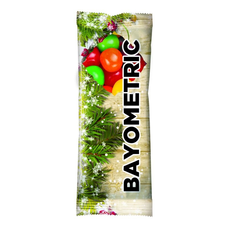 Full Color Tube DigiBag™ with Assorted Fruit Sours 6