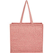 4oz Recycled Cotton Shopper Tote with Laminated 21